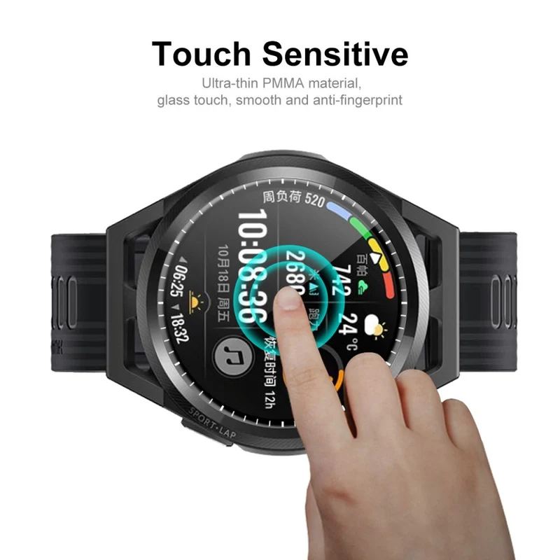 Huawei Watch GT Runner Plastik HD Displayschutz