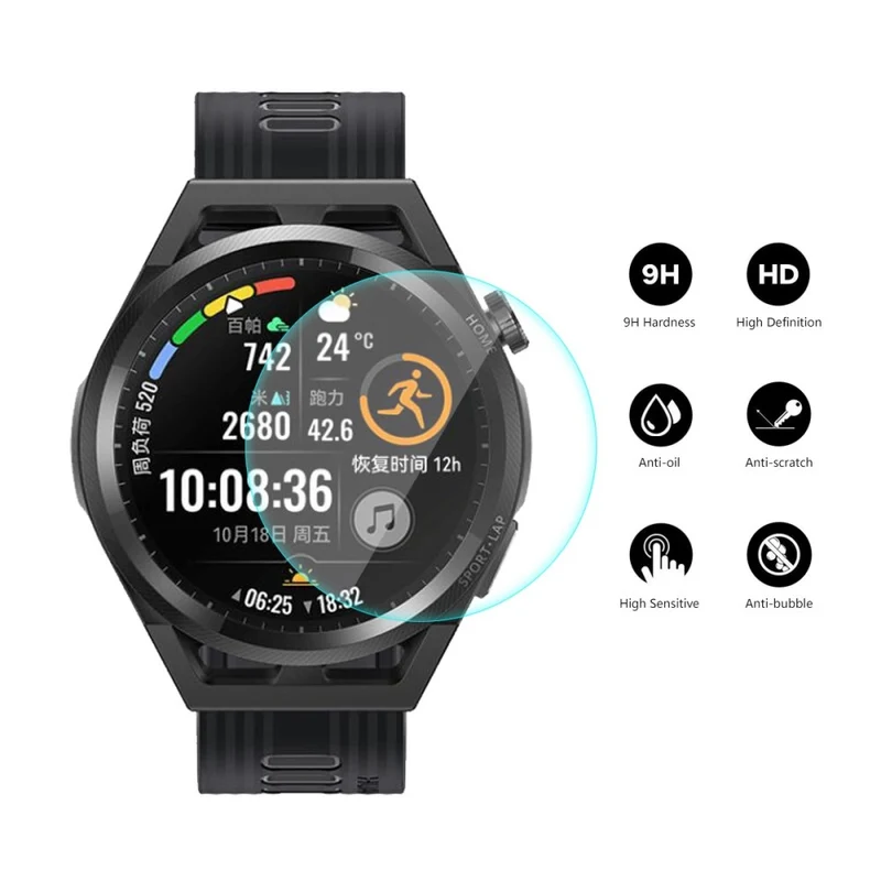 2stück Huawei Watch GT Runner Plastik HD Displayschutz