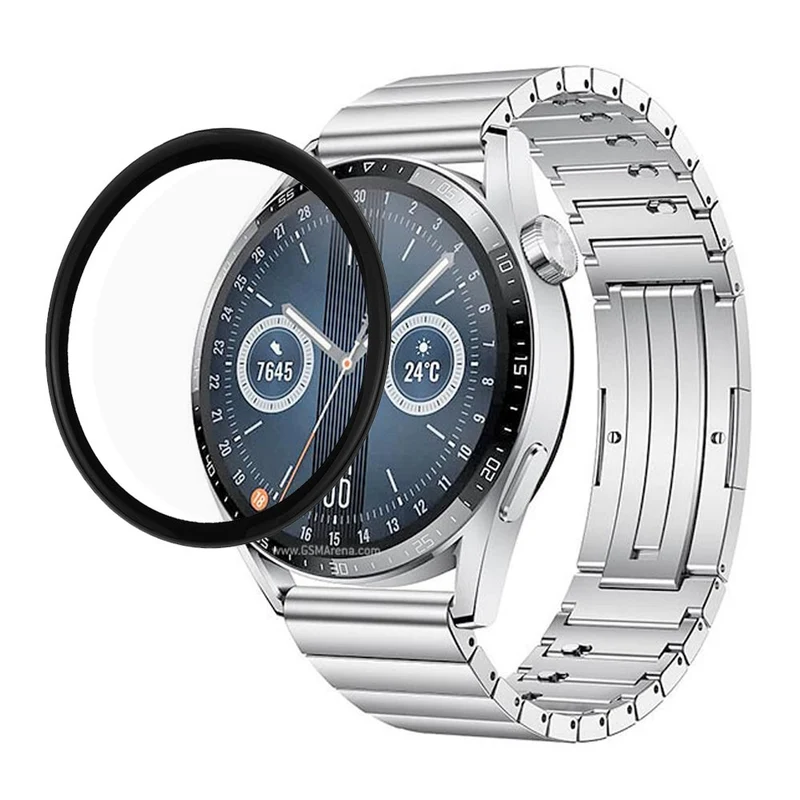 Huawei Watch GT 3 (42mm) Plastik 3D Gekrümmt Displayschutz