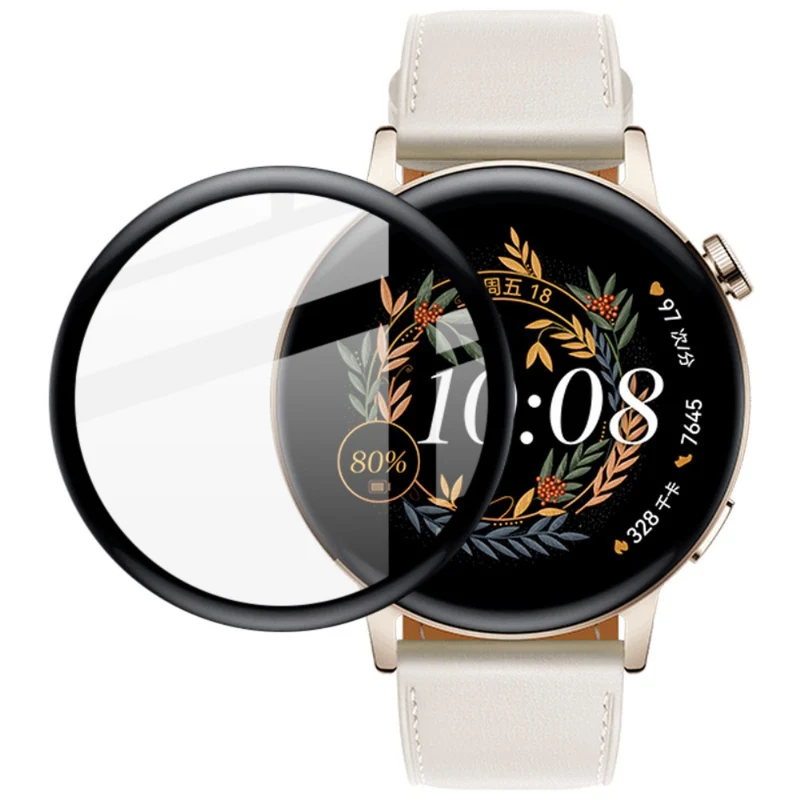 Huawei Watch GT 3 (42mm) Plastik HD Displayschutz