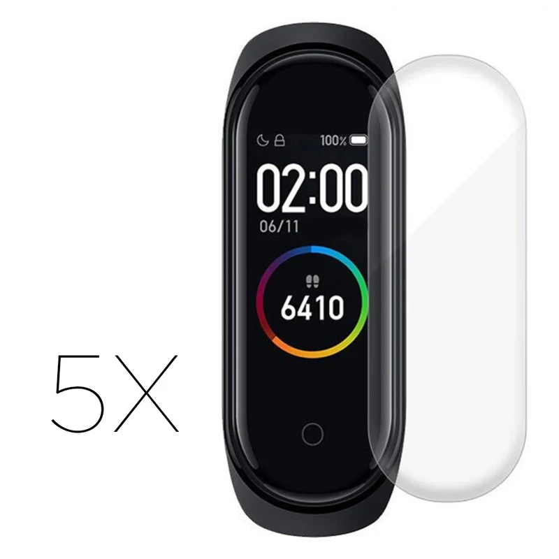 Xiaomi Mi Band 5 Plastik Displayschutz