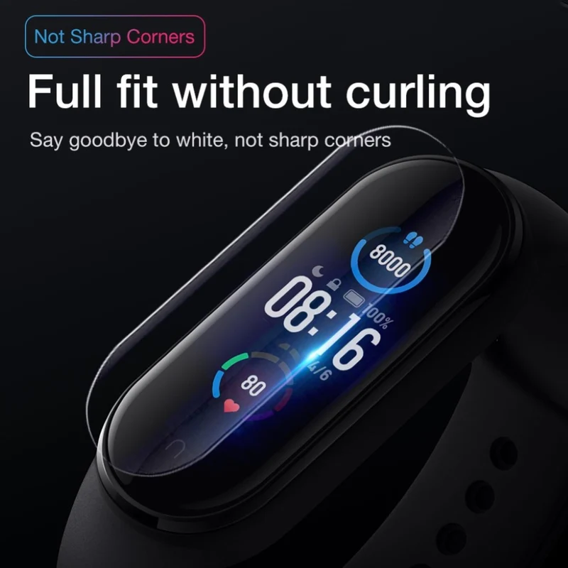 Xiaomi Mi Band 5 Plastik Displayschutz