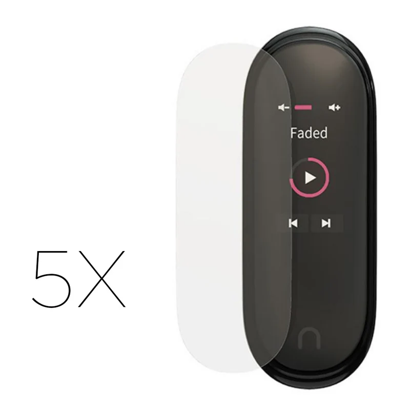Xiaomi Mi Band 5 Plastik Displayschutz