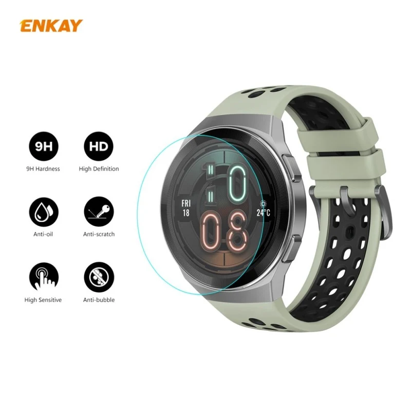 Huawei Watch GT 2e Gehärtetes Glas Displayschutz