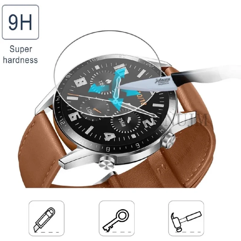 Huawei Watch GT 2e Gehärtetes Glas Displayschutz