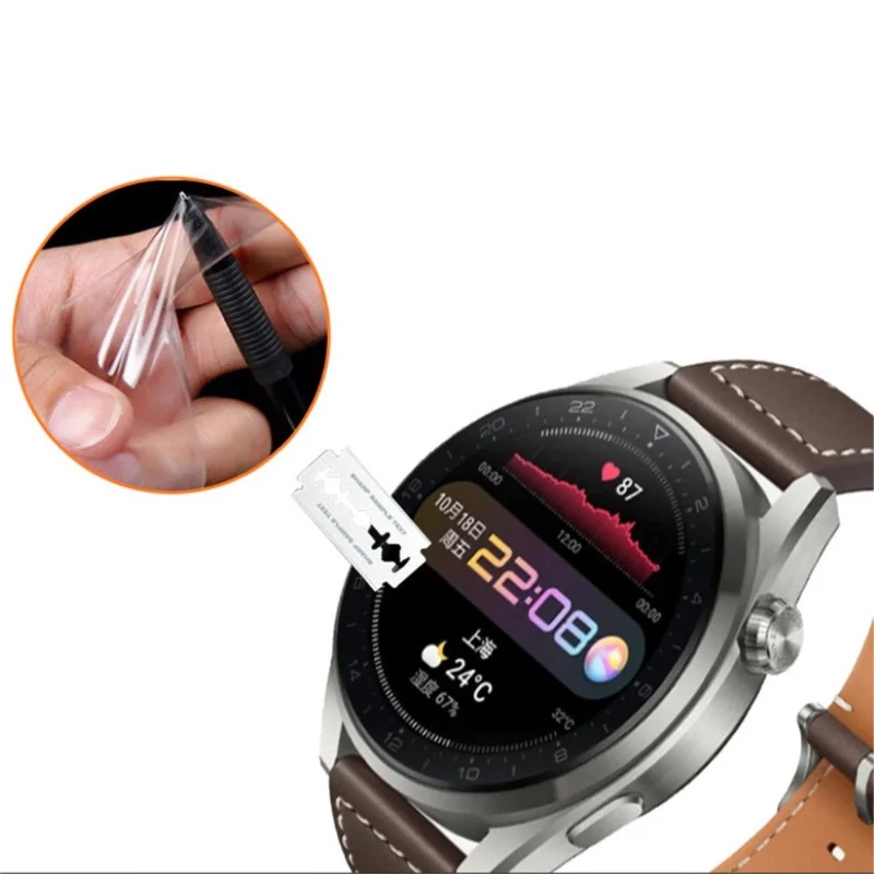 Huawei Watch 3 Pro Plastik Displayschutz