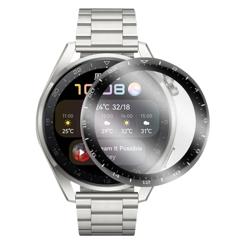 Huawei Watch 3 Pro Gehärtetes Glas 9H Displayschutz