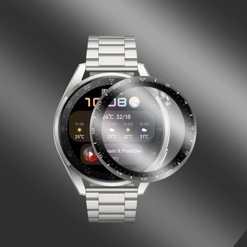 Huawei Watch 3 Pro Gehärtetes Glas 9H Displayschutz