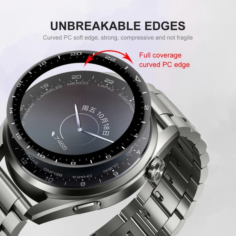 Huawei Watch 3 Pro Gehärtetes Glas 9H Displayschutz