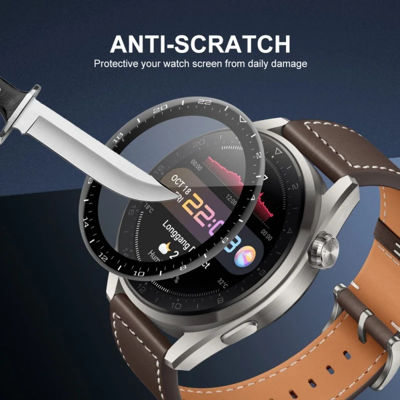 Huawei Watch 3 Pro Gehärtetes Glas 9H Displayschutz