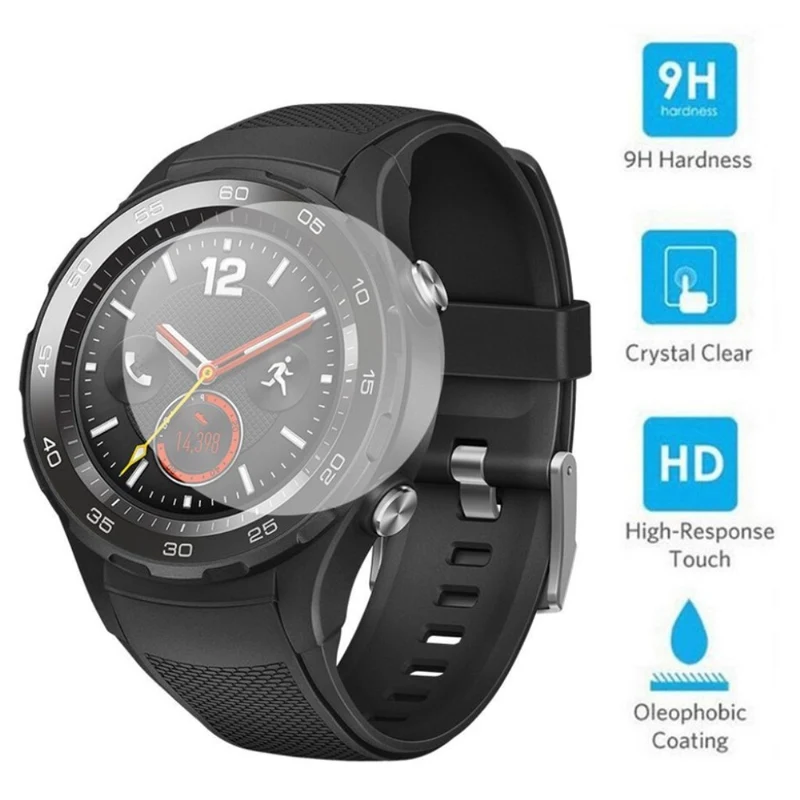 Huawei Watch 2 Pro Gehärtetes Glas Displayschutz