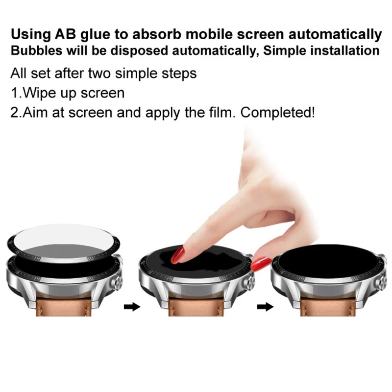 Samsung Galaxy Watch 5 Pro Plastik Displayschutz