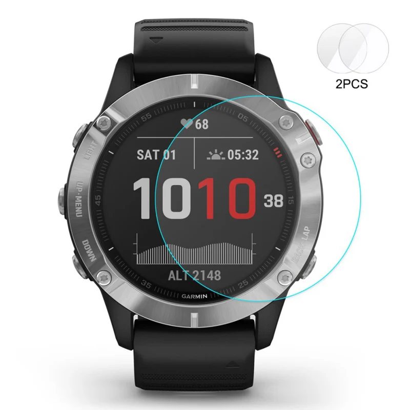 2stück Garmin Smartwatch Gehärtetes Glas Universell Displayschutz