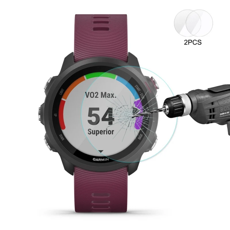 Garmin Forerunner 935 / Garmin Forerunner 35 Gehärtetes Glas 9H Universell Displayschutz