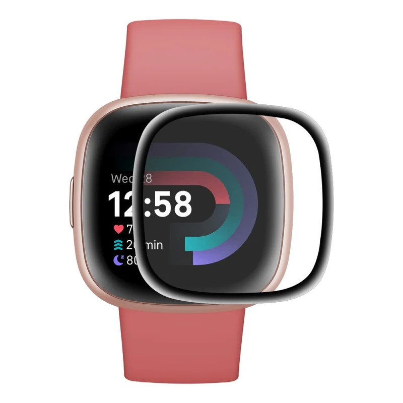 Fitbit Sense 2 / Fitbit Versa 4 Plastik Displayschutz