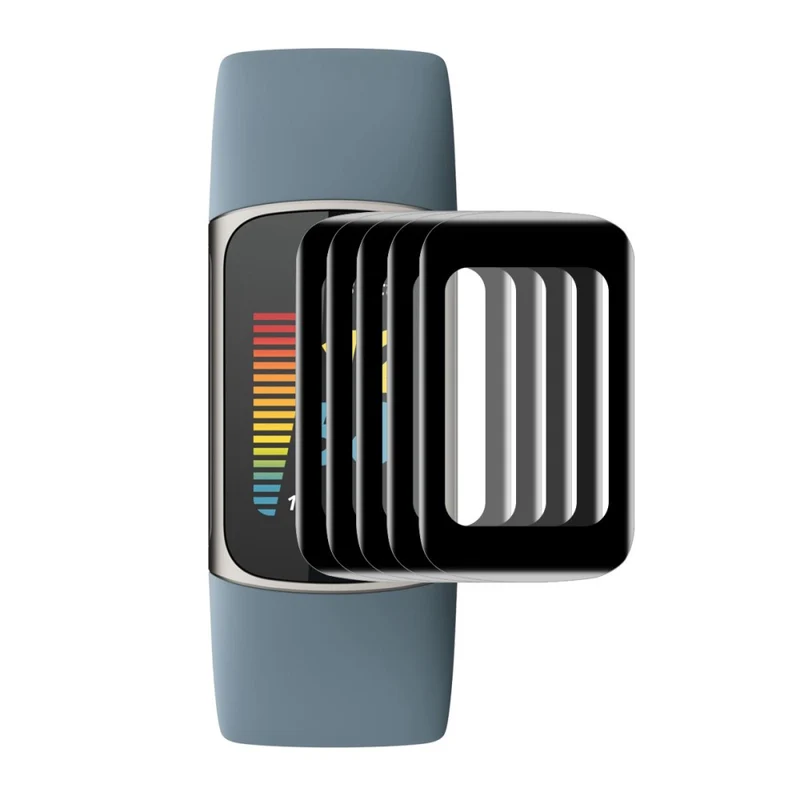 5stück Fitbit Charge 5 Plastik Displayschutz
