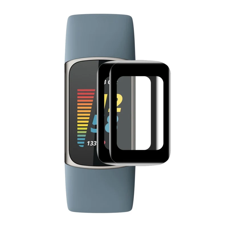 2stück Fitbit Charge 5 Plastik Displayschutz