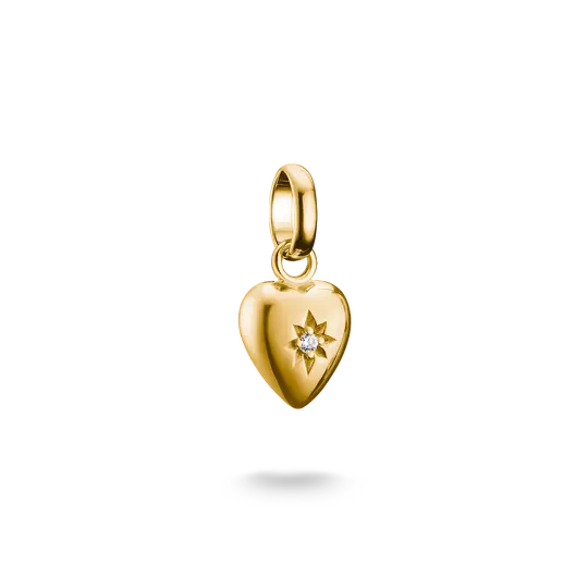 Thomas Sabo Charm-Anhänger Herz mit Stern Connect