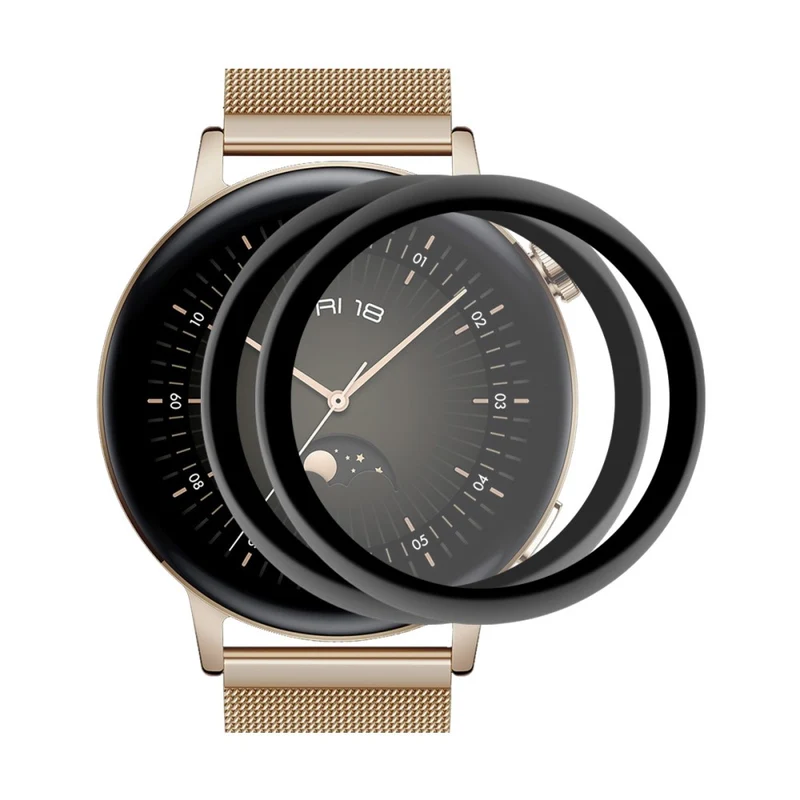 2stück Huawei Watch GT 3 (42mm) Plastik HD Displayschutz