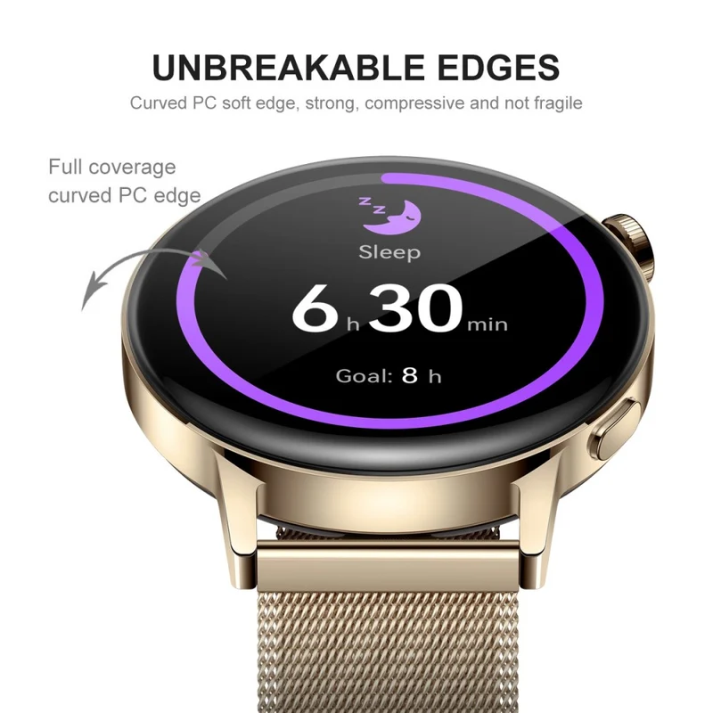 2stück Huawei Watch GT 3 (42mm) Plastik HD Displayschutz