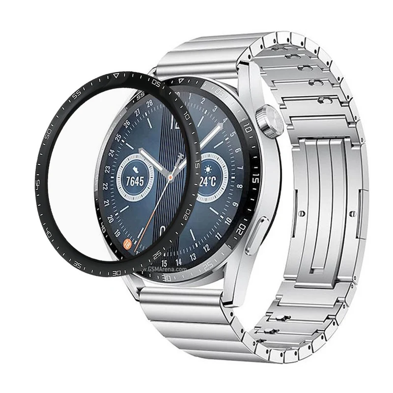 Huawei Watch GT 3 (46mm) Plastik 3D Gekrümmt Displayschutz
