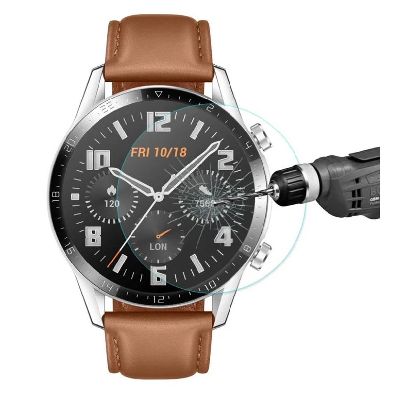 Huawei Watch GT 2 46mm Gehärtetes Glas Displayschutz