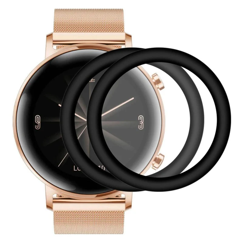 2stück Huawei Watch GT 2 42mm Plastik Displayschutz