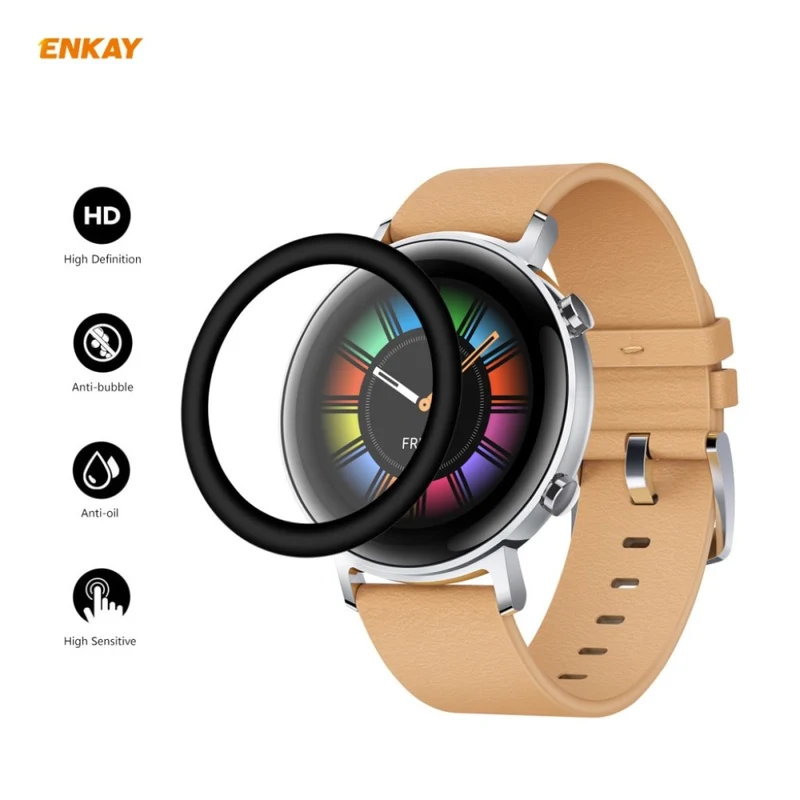2stück Huawei Watch GT 2 42mm Plastik Displayschutz