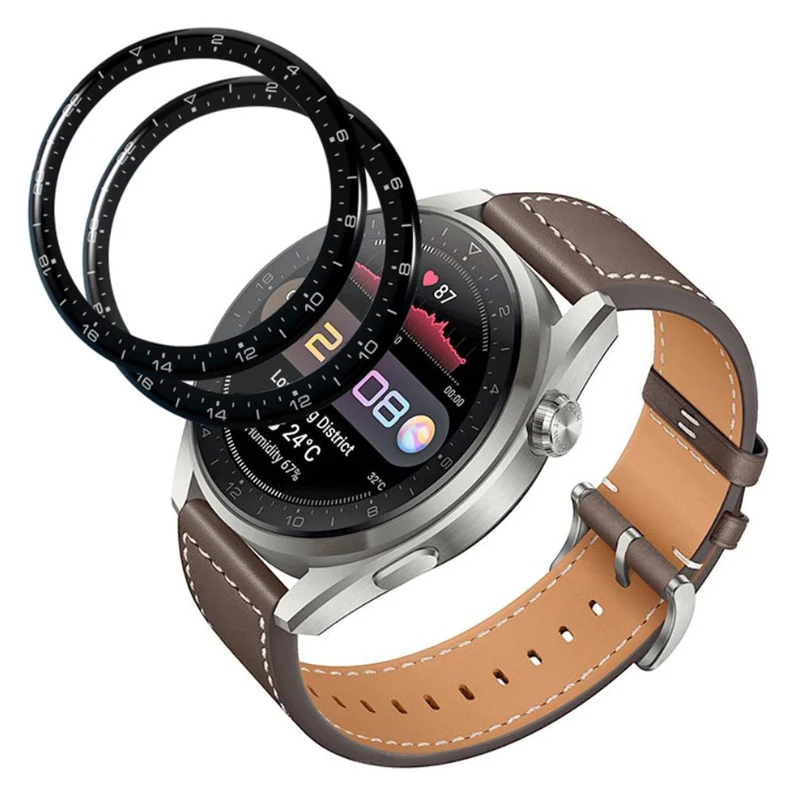 2stück Huawei Watch 3 Pro Plastik Displayschutz