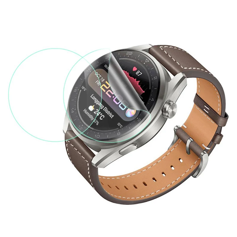 2stück Huawei Watch 3 Pro Gehärtetes Glas Displayschutz