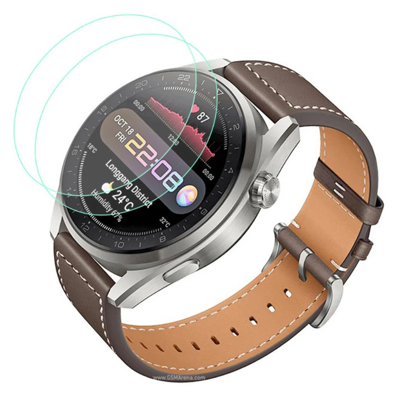 Huawei Watch 3 Pro Gehärtetes Glas Displayschutz