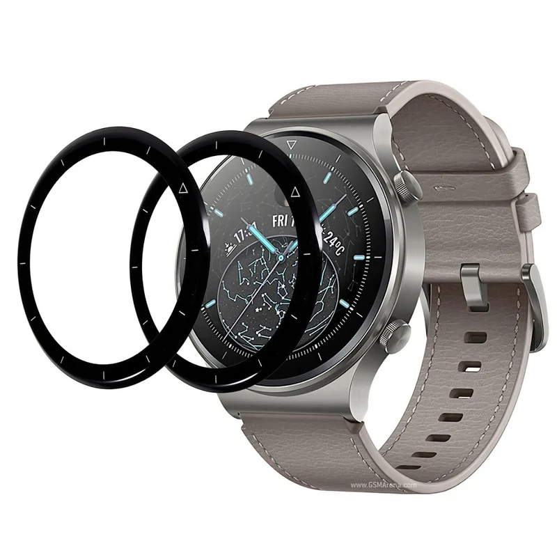 2stück Huawei Watch GT 2 Pro Silikon / TPU HD Displayschutz