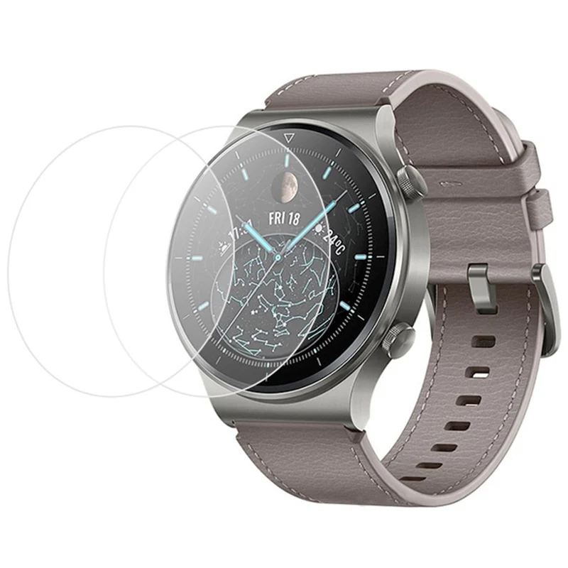 2stück Huawei Watch GT 2 Pro Gehärtetes Glas Displayschutz