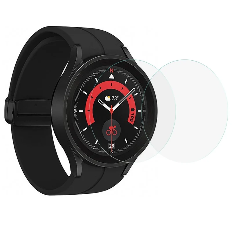 2stück Samsung Galaxy Watch 5 Pro Gehärtetes Glas Displayschutz