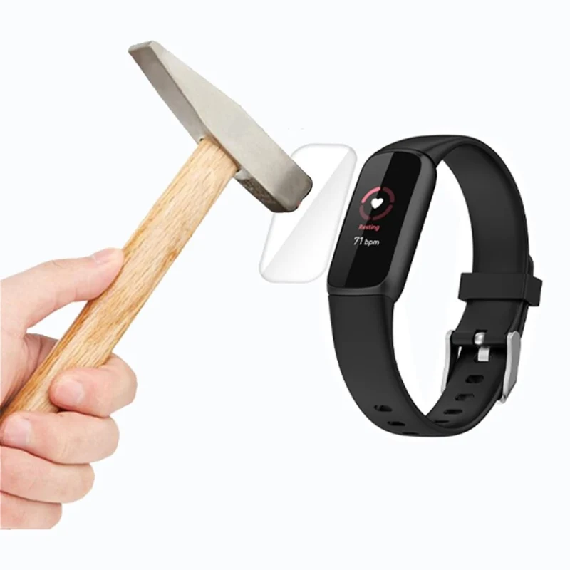 Fitbit Luxe Plastik Displayschutz