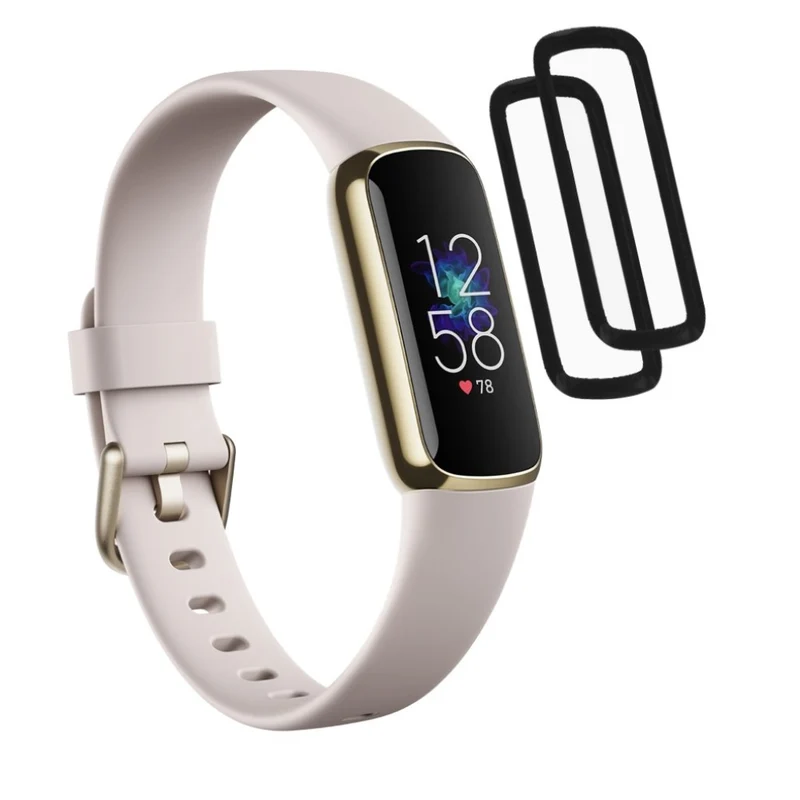2stück Fitbit Luxe Plastik Displayschutz