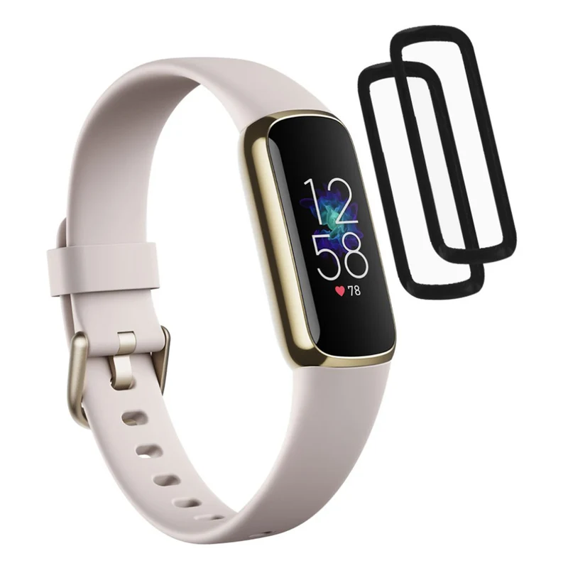 2stück Fitbit Luxe Plastik Displayschutz