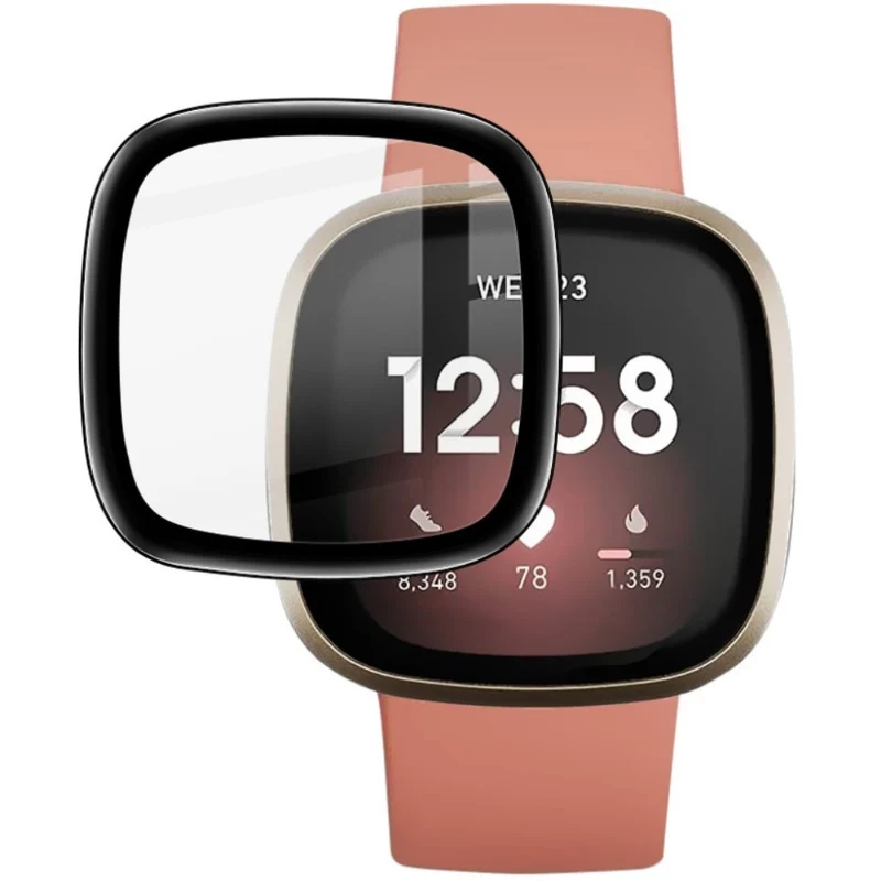 Fitbit Sense 1 / Fitbit Versa 3 Plastik Universell Displayschutz