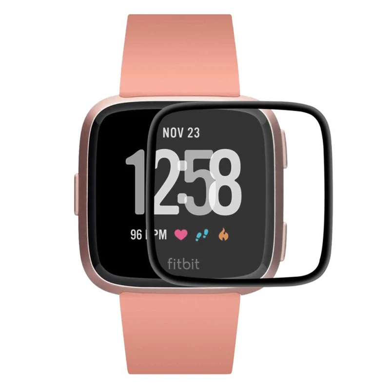 2stück Fitbit Sense 1 / Fitbit Versa 3 Plastik Universell Displayschutz