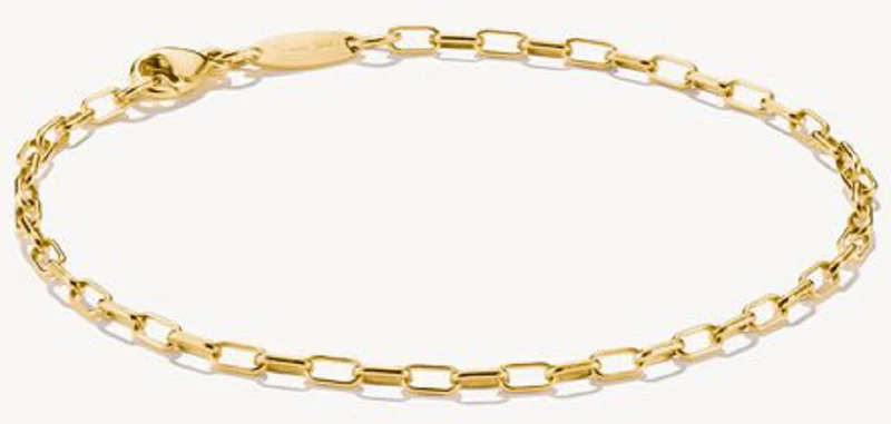 Glieder-Armband, aus Silber, vergoldet - Thomas Sabo Modell: A2206-413-39-L19V