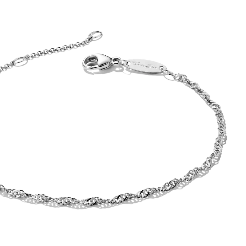 Glieder-Charm-Armband, aus Silber - Thomas Sabo Modell: A2208-001-21-L19V