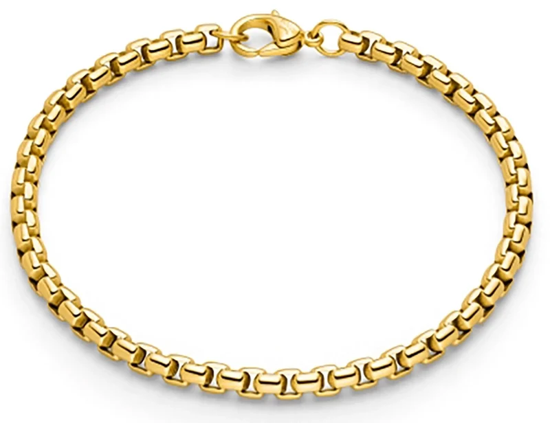 Armband Panzerkette Titan vergoldet Boccia Jewelry Modell 030640220