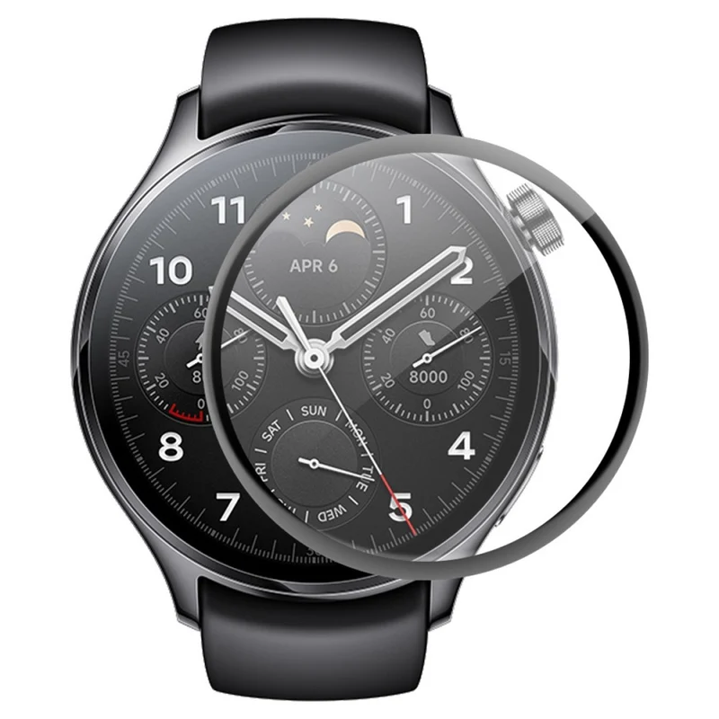 Xiaomi Watch S1 Pro Plastik und Glas HD Displayschutz