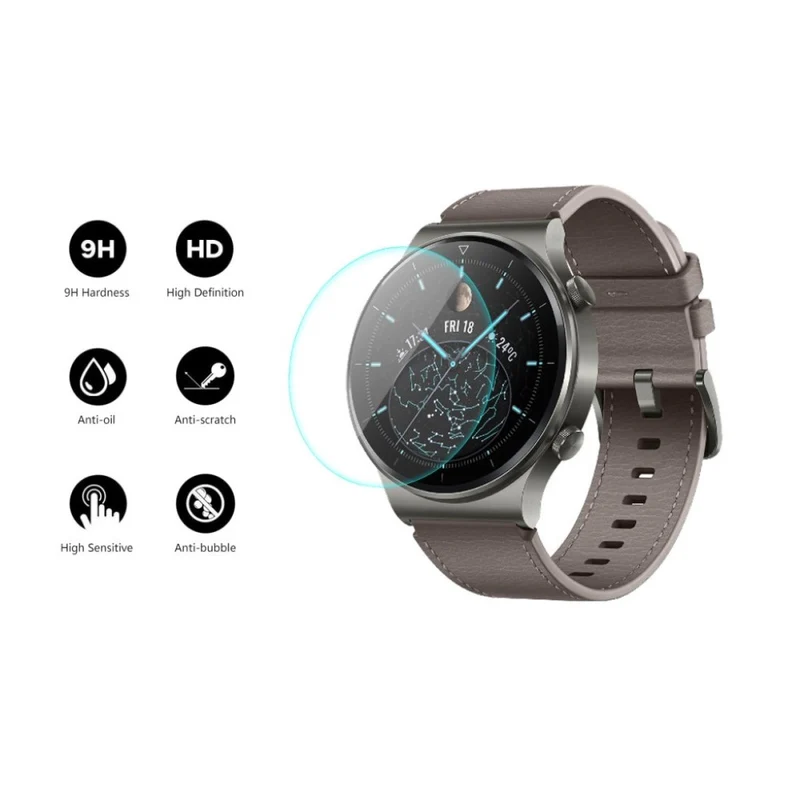 Huawei Watch GT 2 Pro Gehärtetes Glas 9H Displayschutz