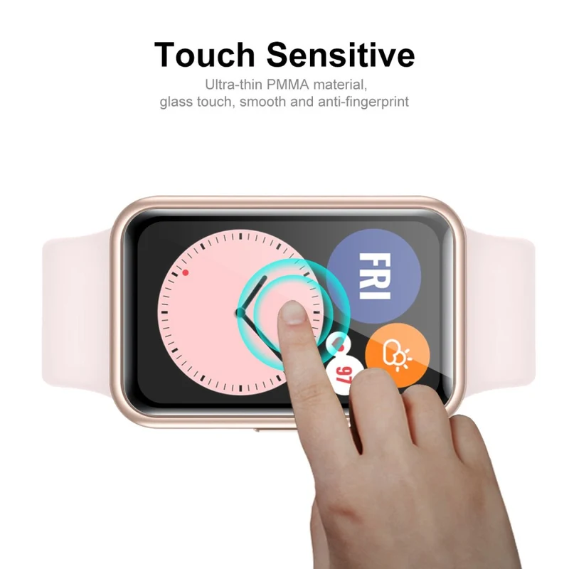 Huawei Watch Fit Plastik 3D Gekrümmt Displayschutz