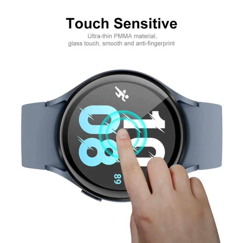 2stück Samsung Galaxy Watch 5 (44mm) Plastik 3D Gekrümmt Displayschutz