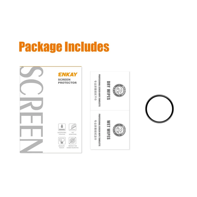 Samsung Galaxy Watch 5 (44mm) Plastik 3D Gekrümmt Displayschutz