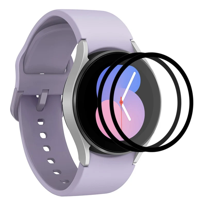 2stück Samsung Galaxy Watch 5 (40mm) Gehärtetes Glas Displayschutz