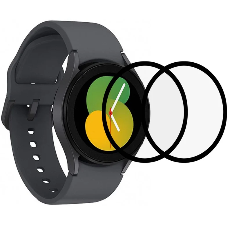 2stück Samsung Galaxy Watch 5 (40mm) Gehärtetes Glas Displayschutz