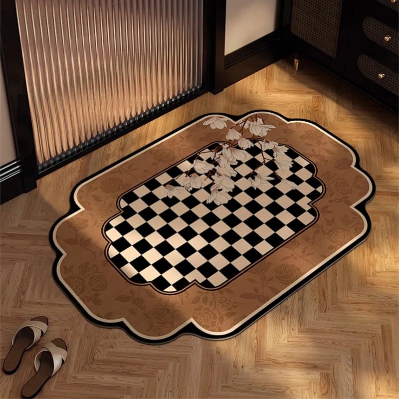 Heimdekorativer Teppich für Schlafzimmer Bodendekor